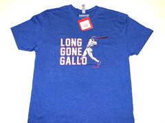 Joey Gallo Long Gone Home Run Hitter MLB Players T-Shirt New! SMALL