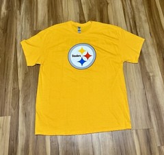 Pittsburgh Steelers T-Shirt Men’s XL Bud Light Logo NFL Double Sided Graphic
