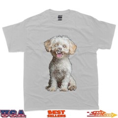 Maltipoo Dog Motif Pet Artwork Maltipoo T-Shirt