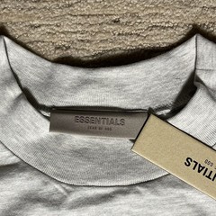 Fear Of God Essentials Light Oatmeal Tee Brand New Size M