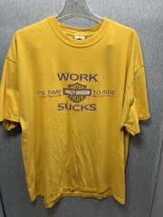 2007 Harley Davidson Work Sucks Livermore California Shirt Rare Vtg Bikes XXL