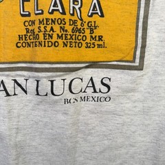 Vintage Pacifico Shirt Mens XL Gray 90s Beer Mexico Funny Cerveza Alcohol