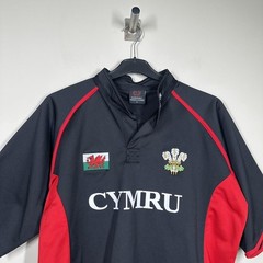 Men’s Manav Wales Cymru Rugby Shirt Size L