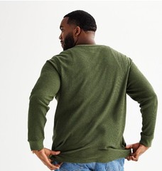 Men’s Big & Tall Sonoma Waffle Tee Long Sleeve 2XL-2XLT-2XB-3XB-3XBT-4XB