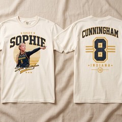 Comfort Color Retro Sophie Cunningham Basketball T-Shirt