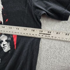 Slipknot Men Shirt M Black Graphic Print Band Photo Tour Dates Concert Tee