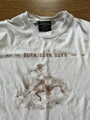 Zach Bryan Burn Tour Shirt Mens Medium Western Country Concert Merch World 2023