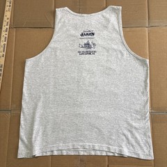 Vintage “NO WOMEN” Running Race T-shirt Tank Top Size L USA Lancaster Pa Nike