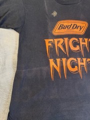 Vintage Screen Stars Best Bud Dry Fright Night Mens T-Shirt Sz XL Made In USA