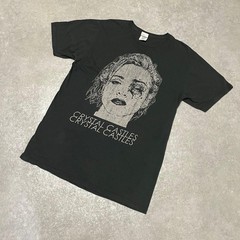 Rare Crystal Castles Madonna T-Shirt L Banned Used