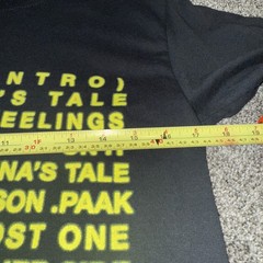 Ari Lennox Shea Butter Baby Album Track List T-Shirt Cotton Longsleeve Black Sm.