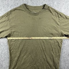 Cotton On Organic Loose Fit T-Shirt Small Olive Green 100% Organic Cotton