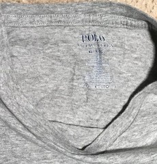 RALPH LAUREN POLO MENS SLIM FIT CREW NECK GREY T-SHIRTS 4 PACK SIZE XL NWOT