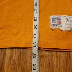 Vtg 90s Tennessee Vols Jersey Adult XL Orange 1992 Fiesta Bowl Russell Athletic