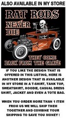 HELL RAISER OLD SCHOOL HOT RAT ROD OUTLAW CAR CLUB BIKER SKULL TANK TOP SHIRT 48