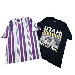 MIXED LOT OF 5 Men’s L Coors/Rock/BlackHawks/Point Break T Shirts SEE DESCRIPTIO