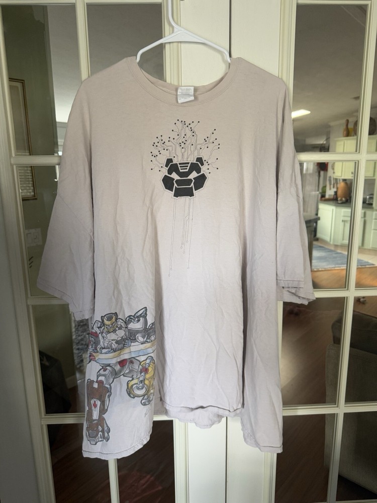 GROWL Wear Transformer Cream Sz 5XL Gay Bear Fetish Circuit T Shirt