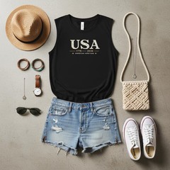 Years Anniversary Tank Top Patriotic American