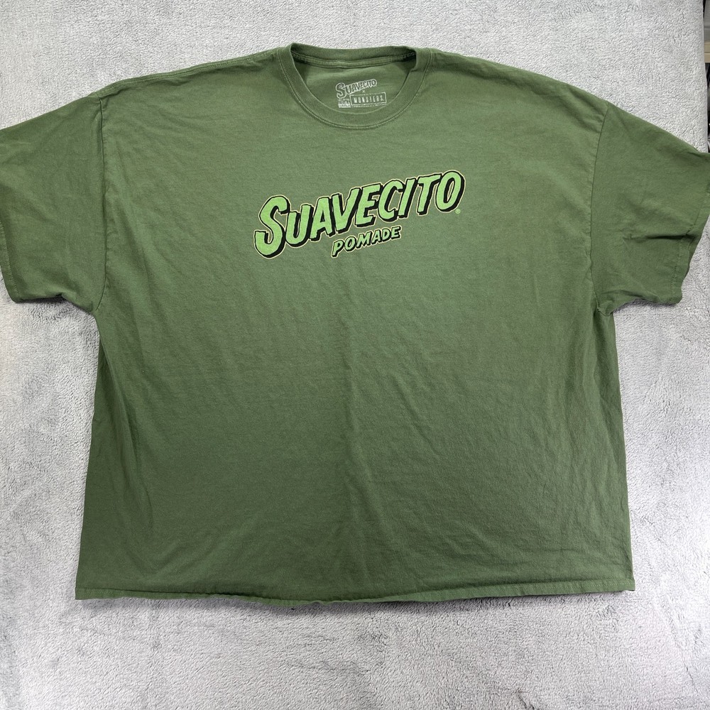 Suavecito Pomade Universal Monsters T-Shirt Mens 5XL Green Cotton Graphic Casual