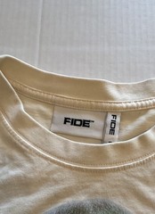 Fide Unisex Sz Small Baby Shark T-shirt Graphic Tee Cotton Ivory Tiedye Babycore