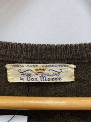 Other brands: Cox Moore Knit Sweater (Lightweight), Size 40, Brown, Solid Color,
