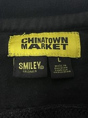 Chinatown Market Polo Bear Smiley T-Shirt Large Black Basketball
