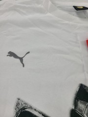 PUMA Scuderia Ferrari F1 Racing Graphic White T-Shirt Men’s Size Medium NWT
