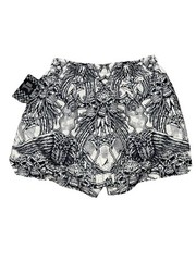 Skull Rebel Swimming Trucks Size Large All Over Print Skulls