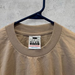 New Pro club Heavy Weight Tan Tshirt Large
