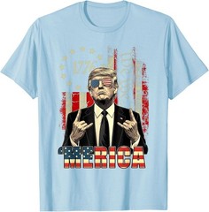 Merica 250 American Years 1776 2026 Trump 250th Anniversary T-Shirt