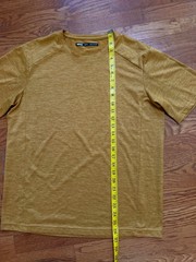 REI Co-Op Polyester Short Sleeve Active Performance T-Shirt – M, Heather Orange