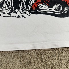 Warren Lotas Shirt Mens 2XL White The Coldest Day Graphic Tee Horror USA