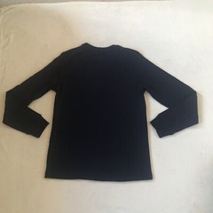 George Men’s Long Sleeve Navy Blue Stretch T-Shirt Size S (34-36) Chest 36″ NWT