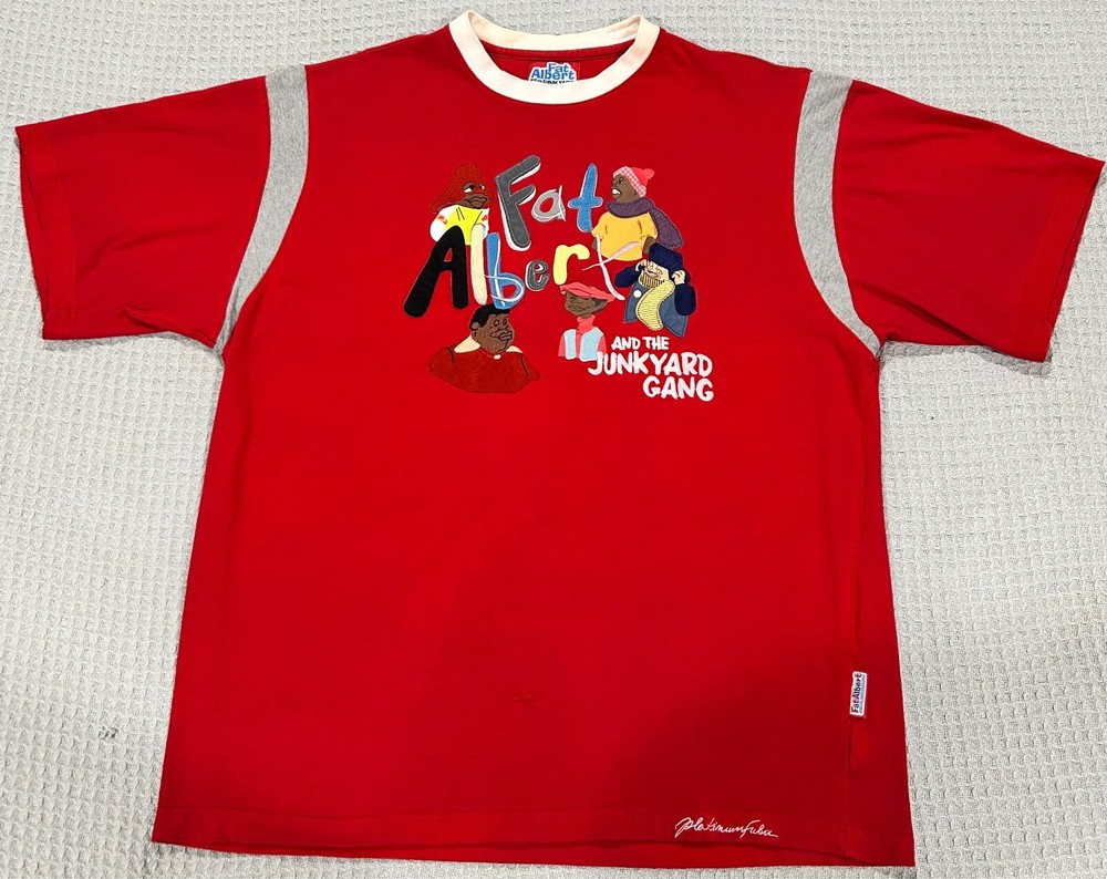Fat Albert And The Junkyard Gang Platinum FUBU Vintage Shirt Size XL Extra Large