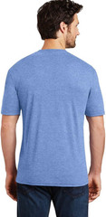DM130 Mens Perfect Tri Crew Tee, L, Maritime Frost