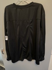 Caterpillar Coolmax Men’s NWT Long Sleeve Black Tee UPF 50 Breathable Size XL