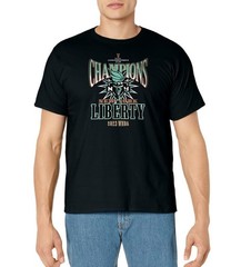 New York Liberty York Liberty Commissioners Cup Champions Leaderboard T-Shirt