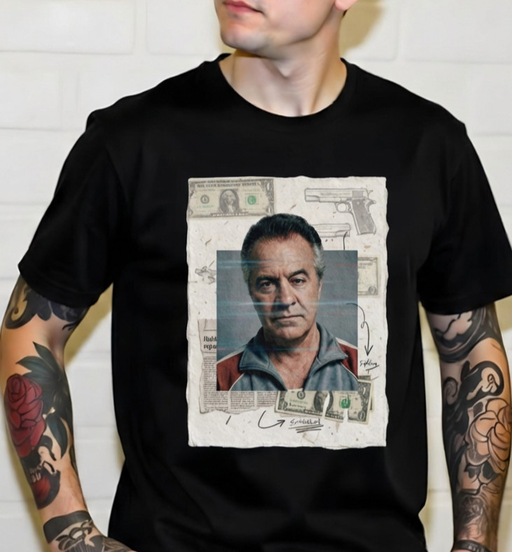 THE SOPRANOS CUSTOM DESIGN – T-Shirt Size S-5X