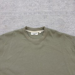 Hudson & Barrow Knitwear Men’s Medium Khaki Oversized Shirt Boxy Workout Cotton
