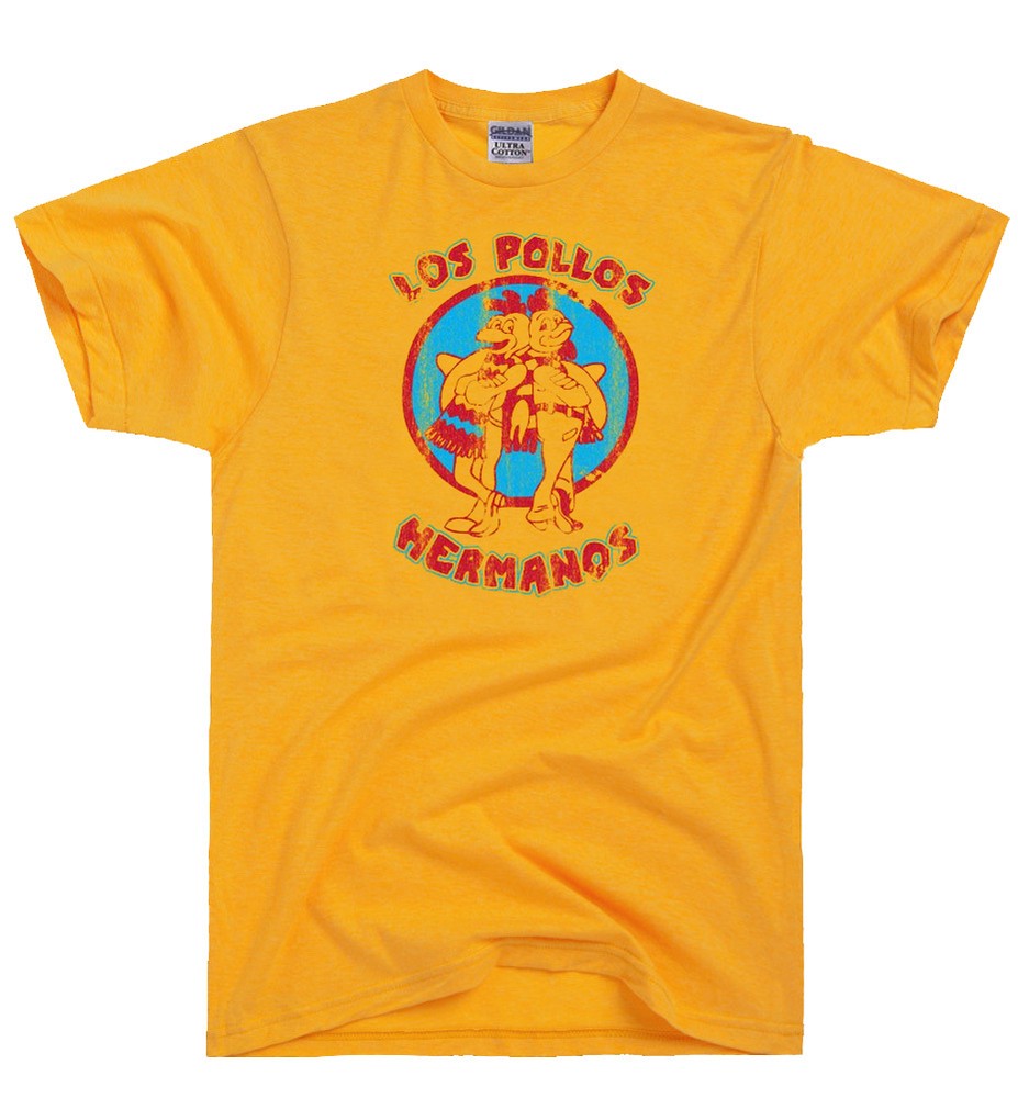 Los Pollos Hermanos T-Shirt breaking vamonos bad heisenberg white walter pest