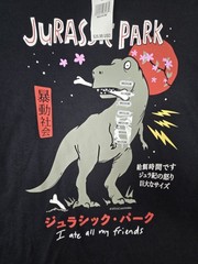 NWT NEW Riot Society Jurassic Park I Ate All My Friends Print T-Shirt M Black