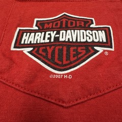 Harley Davidson Shirt Men 2XL Red Motorcycles Biker Chandler Arizona Pocket Logo