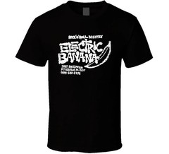 Electric Banana Pittsburgh Graphic Tee Mens Vintage Cotton Cool Gift