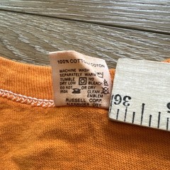 Clemson Tigers Shirt Mens M Russell Athletic Vintage 70s Flocked Letters