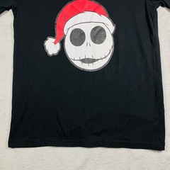 Disney Nightmare Before Christmas T-Shirt Mens Med Black Jack Skellington Xmas