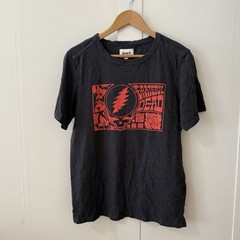 Pact Greatful Dead Mens 100% Organic Cotton Tee T Shirt SZ M Sustainable Graphic