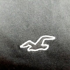 Hollister Must Have Collection Men’s V-neck T-shirt Size XS Black Cotton TZ10