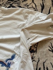 Men’s Vintage Shanghai Chinese Dragon Tee Rare White Fits US Large Boxy Used 90s