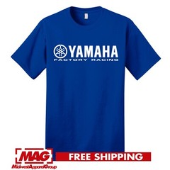 YAMAHA FACTORY RACING T-SHIRT Motocross Shirt Tee ATV OEM R1 R6 Motor Motorcycle