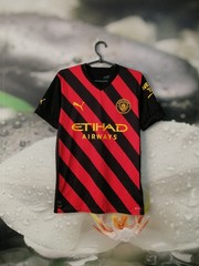 Manchester City 2022 – 2023 away football shirt jersey Puma #9 HAALAND size S